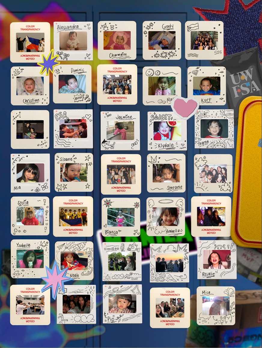 UWFSA — Polaroid wall